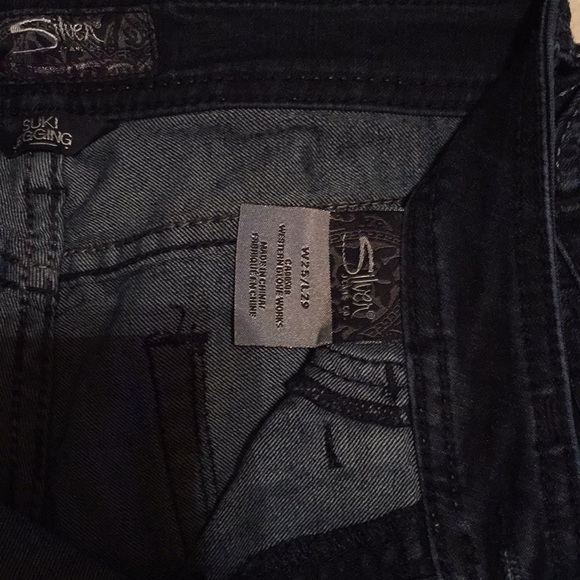 Silver-Suki jegging Waist 25 length 29 - Picture 4 of 6